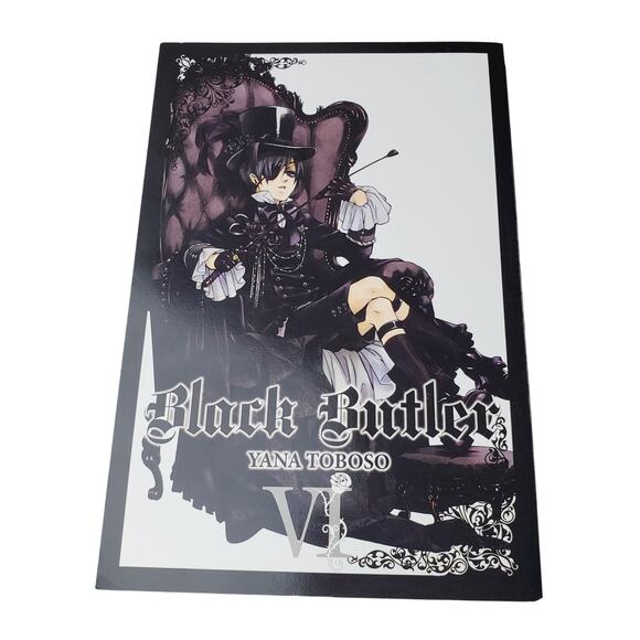 Black Butler Vol. 4, 5, 6, & 7 Manga Book Paperback English Yana Toboso LOT - Picture 4 of 8